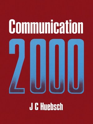 cover image of Communication 2000
